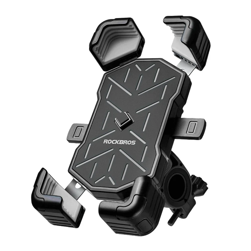 ROCKBROS Bike Phone Holder Mount Clamp 360 Rotatable Motorcycle Mount