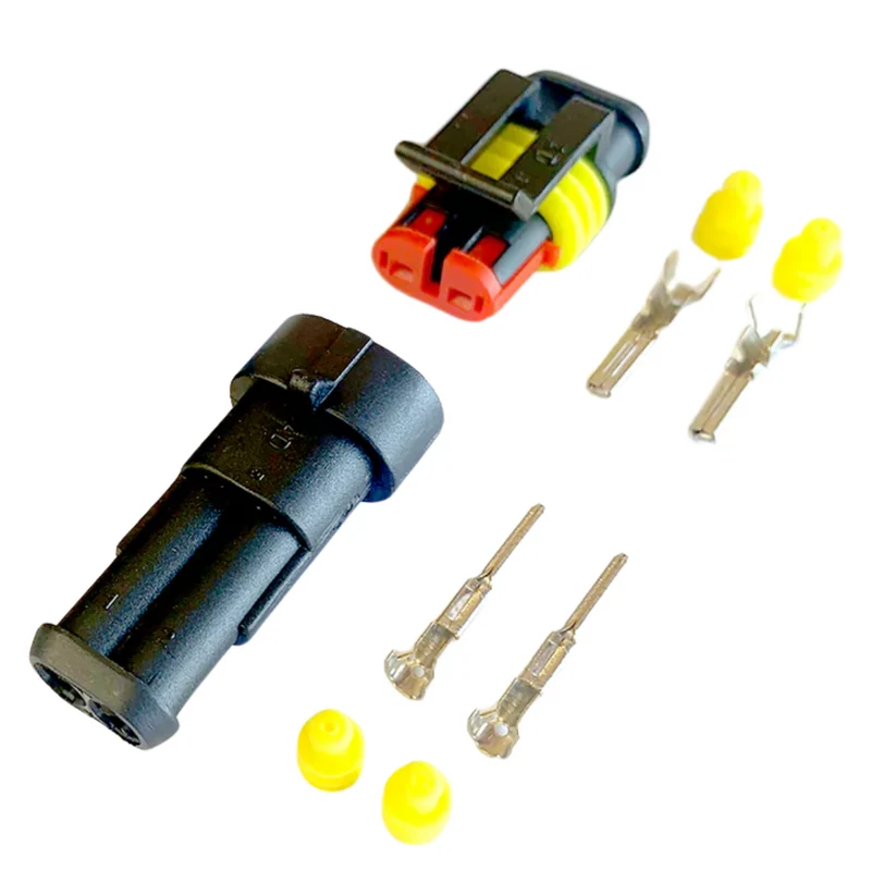 Steckverbinder der Serie AMP Superseal 1.5 / 2-polig