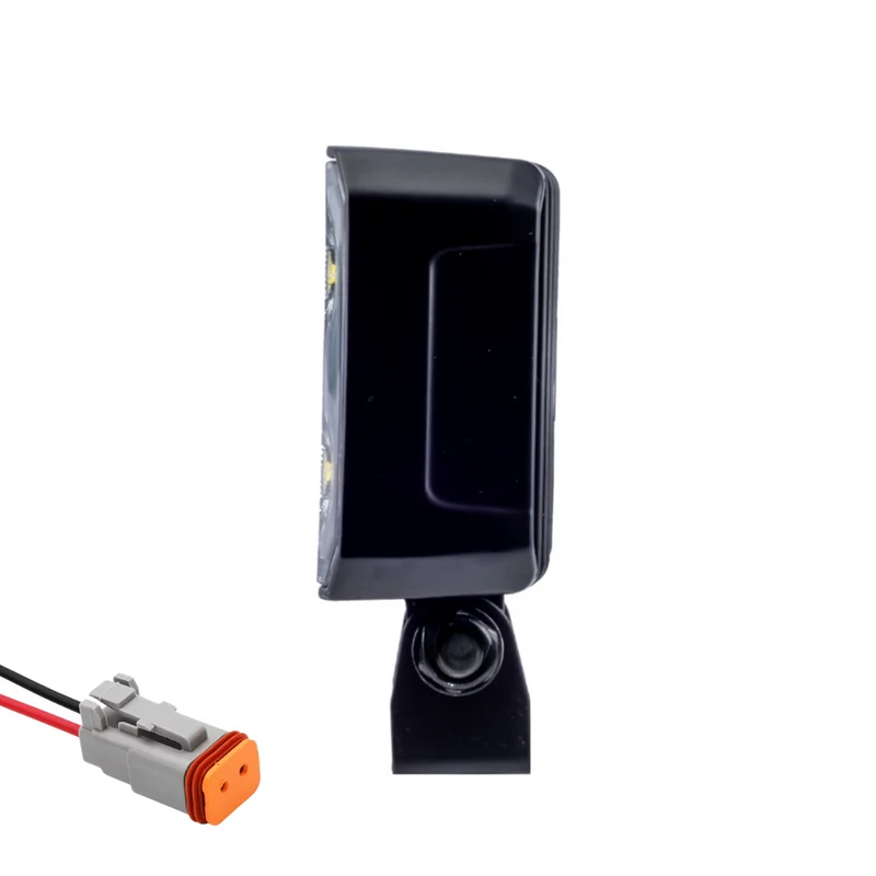 LED-Arbeitsleuchte im dunklen Look mit gebogenem Rand / 40W