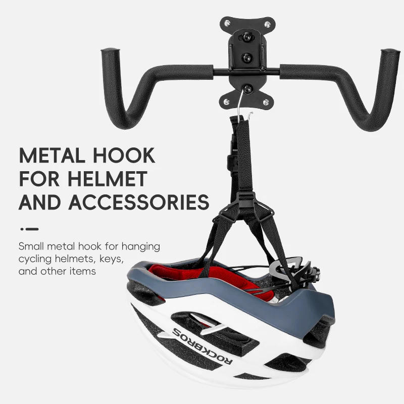 Retractable Wall-Mounted Bike Rack Space-Saving Bike Storage