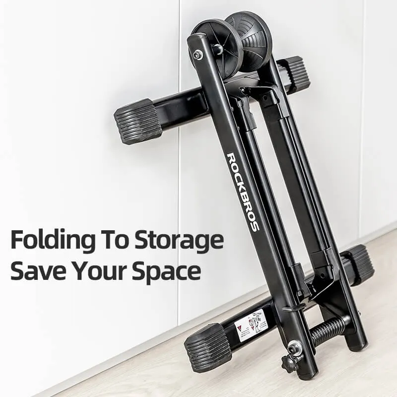ROCKBROS Foldable Bike Stand Portable Bicycle Rack for Easy Storage