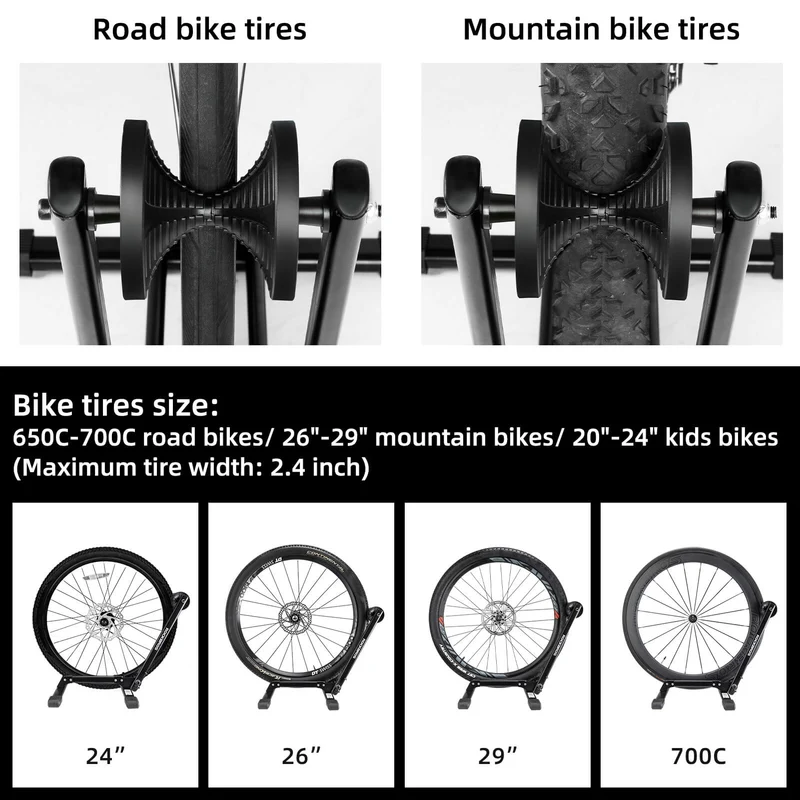 ROCKBROS Foldable Bike Stand Portable Bicycle Rack for Easy Storage