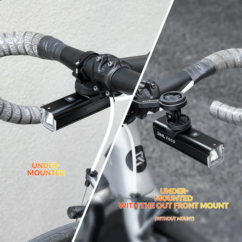 RHL1000 Bike Front Light Waterproof Bike Light