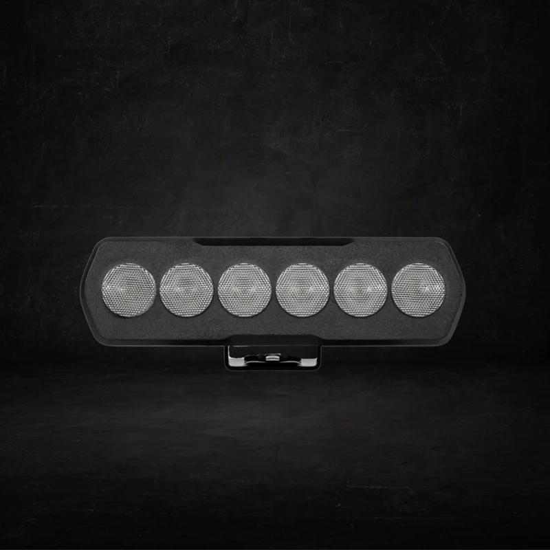 Schwarze LED-Arbeitsleuchte / 1400 Lumen