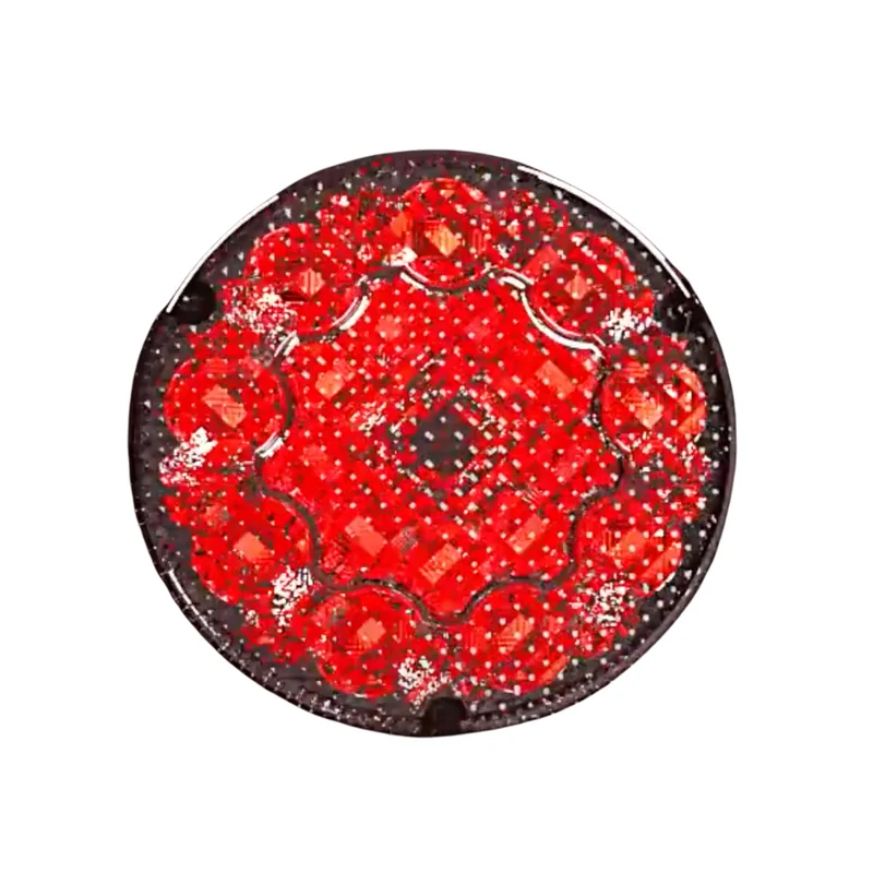 SIM 3188 Runde Rücklichter mit dunkler Linse / 90 mm