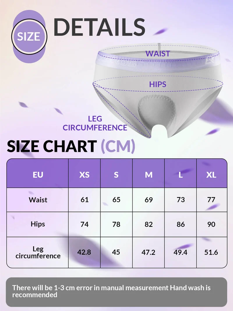Women's 4D Padded Cycling Underwear