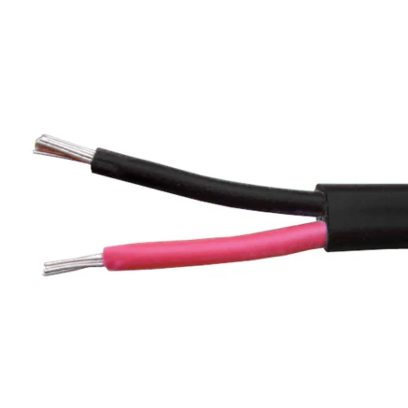 Zweiadriges Hochleistungs-Kfz-Kabel / 2 x 4.5 mm² Flachkabel mit dünner Wandung, 42 A