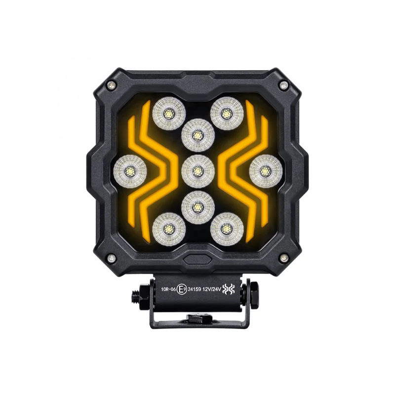 Dark Spider LED-Arbeitsleuchte mit bernsteinfarbenem Positionslicht