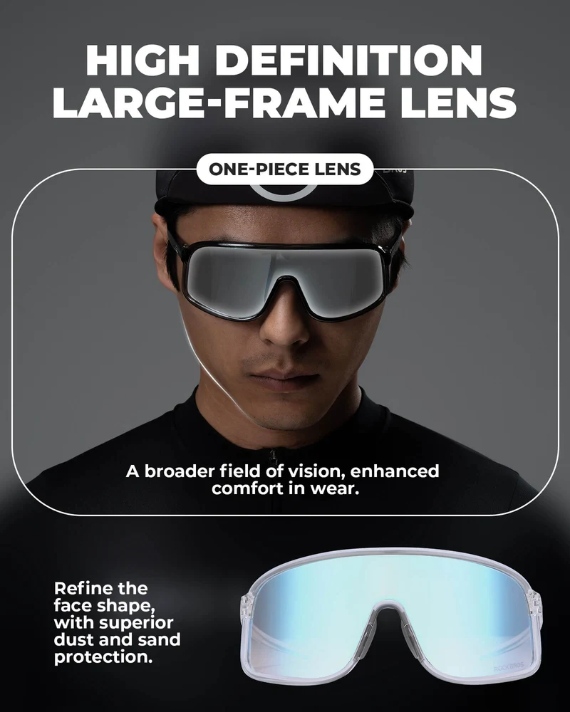 Photochromic Cycling Glasses with Anti-Fog & UV Protection