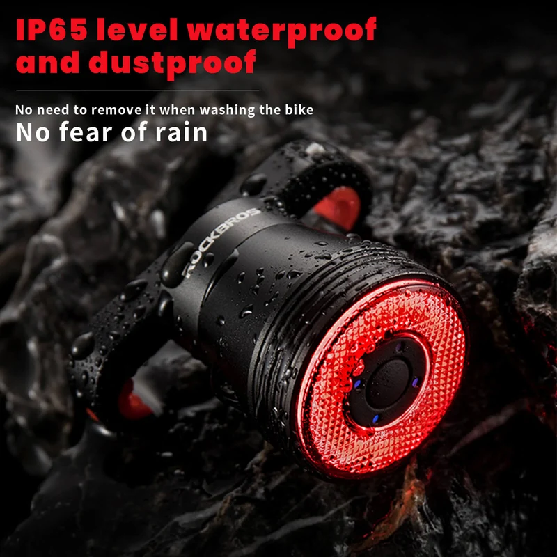 Q5 Smart Bike Tail Light with Brake Sensor