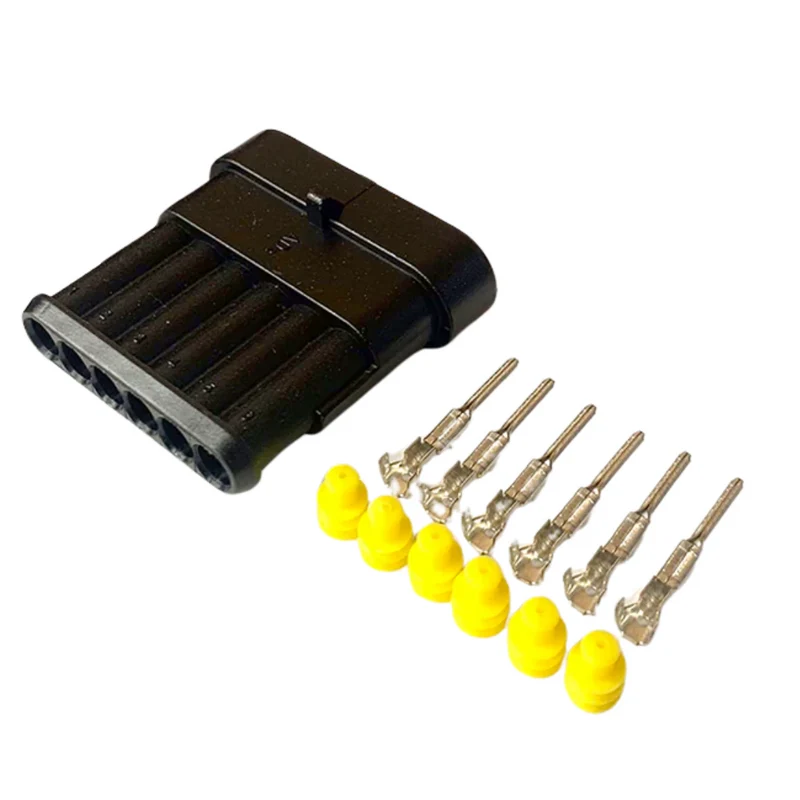 Steckverbinder der Serie AMP Superseal 1.5 / 6-polig
