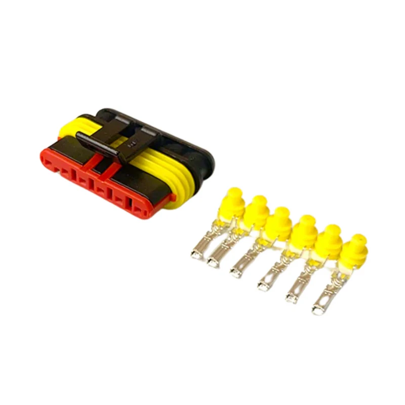 Steckverbinder der Serie AMP Superseal 1.5 / 6-polig