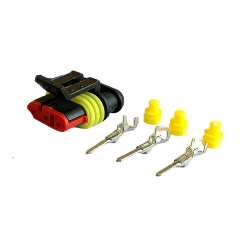 Steckverbinder der Serie AMP Superseal 1.5 / 3-polig