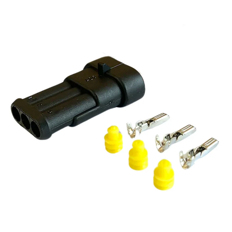 Steckverbinder der Serie AMP Superseal 1.5 / 3-polig