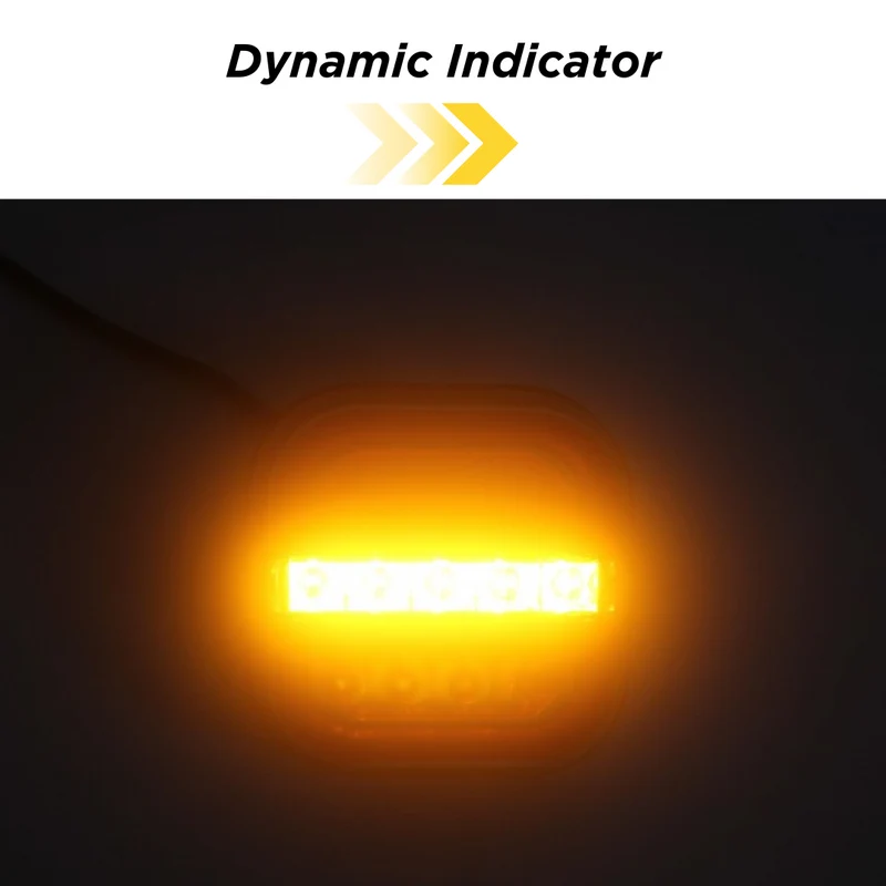 Neon-LED-Anhängerleuchten mit dynamischem Blinker
