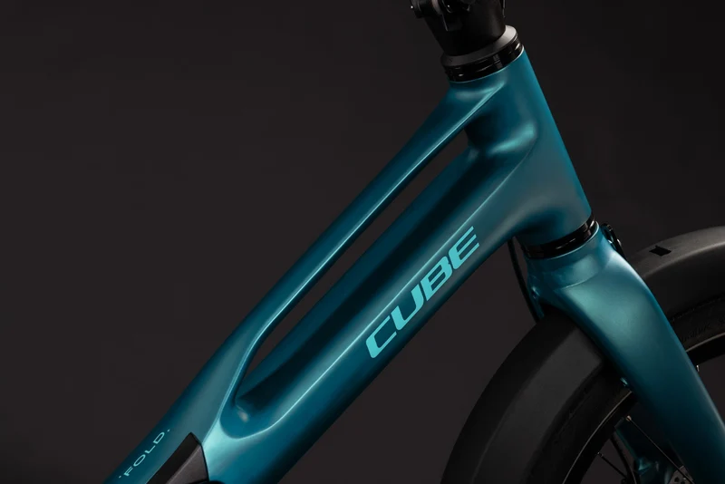 CUBE Fold Hybrid Deluxe 540 metallicpetrol´n´sea