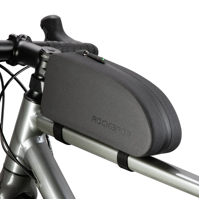 ROCKBROS Fahrrad Rahmentasche wasserdicht Staubfest Schwarz 1L/1,6 L