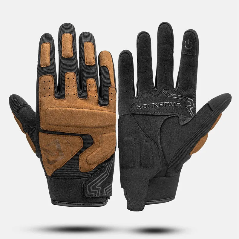 ROCKBROS Motorradhandschuhe Winddichte Touchscreen Herren Handschuhe
