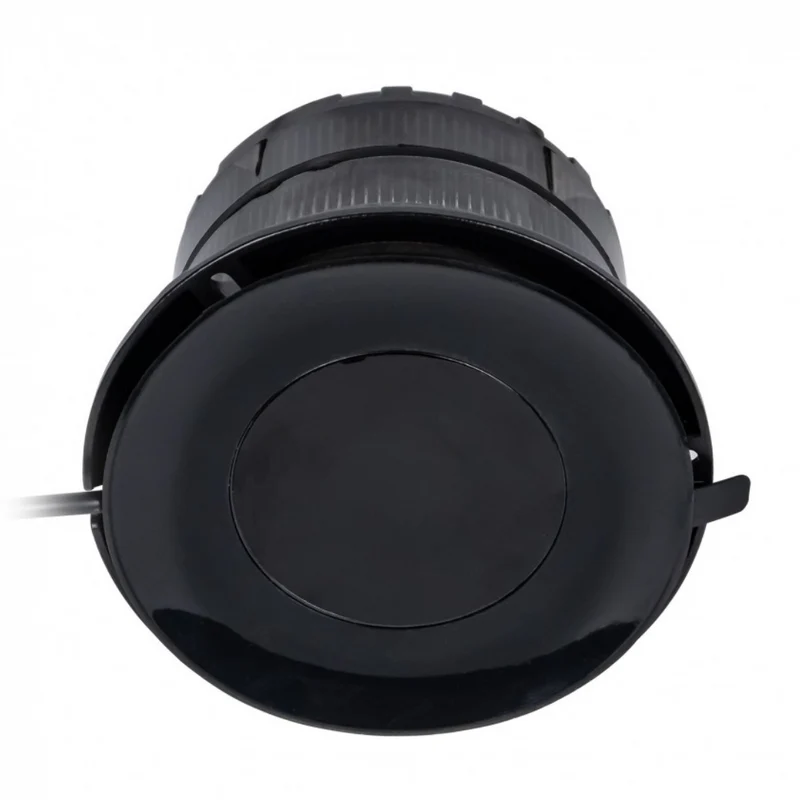 LED-Leuchte mit dunkler Linse, Magnetfuß und Schraubbefestigung