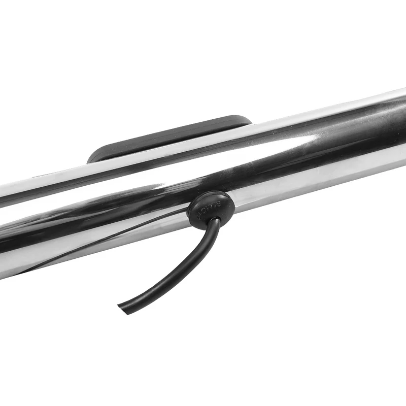 TRACTABAR Langer Dachträger mit 3 x LED-Begrenzungsleuchten und 2 x Blitzleuchten