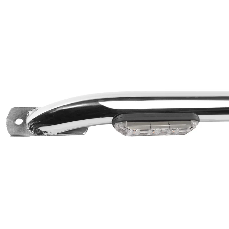 TRACTABAR Langer Dachträger mit 3 x LED-Begrenzungsleuchten und 2 x Blitzleuchten