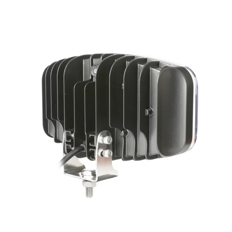 Dunkler X-Spider LED-Scheinwerfer mit weißem Tagfahrlicht und Stroboskopfunktion / 9"