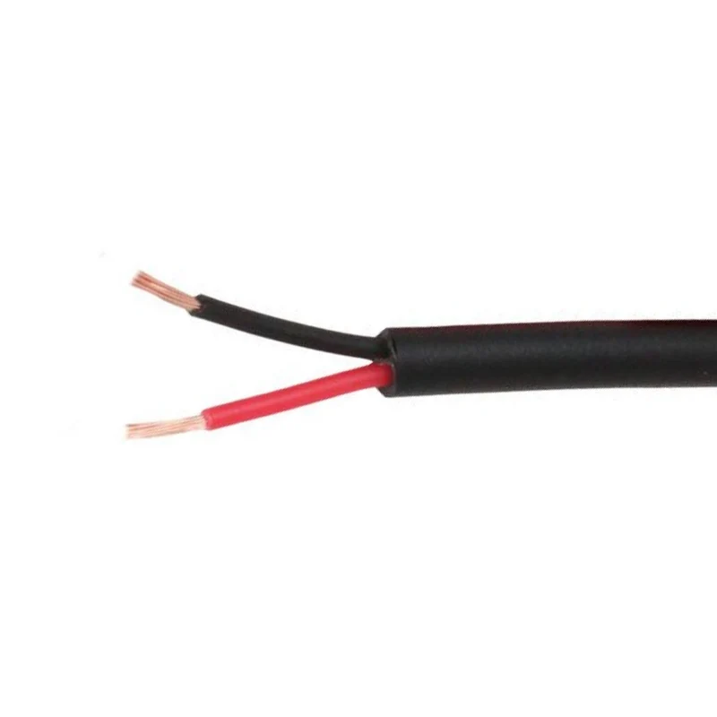 Zweiadriges Autokabel / 2 x 0.75mm² flaches Dünnwandkabel