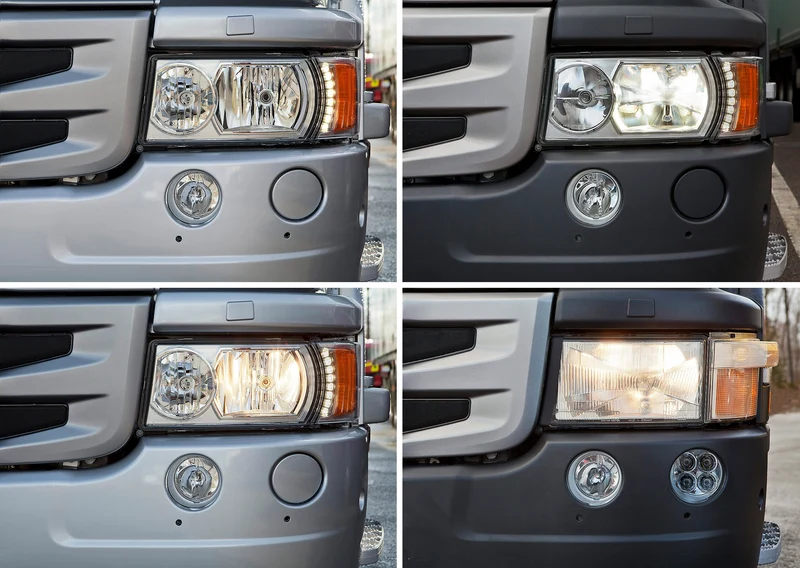 LED-Tagfahrlichtmodule für Scania-, Iveco- und Renault-LKW / Einzeleinheit
