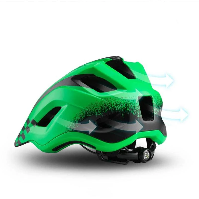 ROCKBROS Kinderhelm Integralhelm mit Abnehmbare Kinnschutz für Jungen/Mädchen