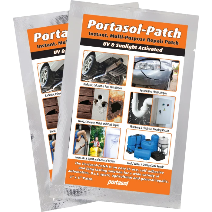 Portasol Glasfaserverstärkter Reparaturflicken, 3" x 6"