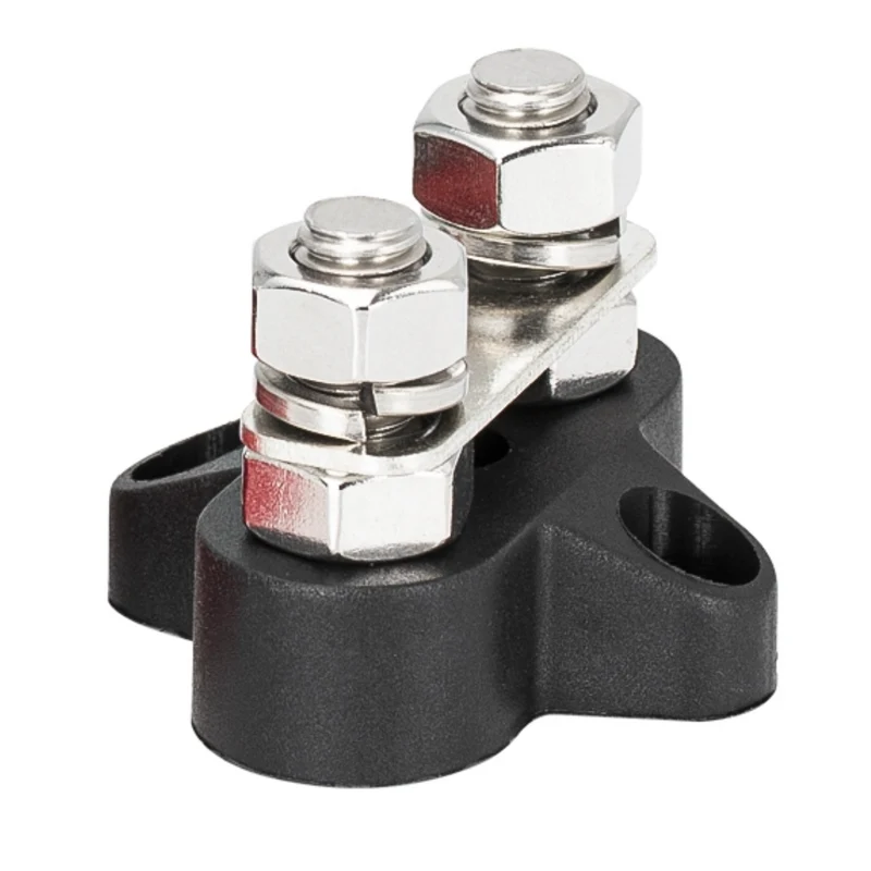 80-A-Sammelschiene mit 2 (M8) Bolzenklemmen