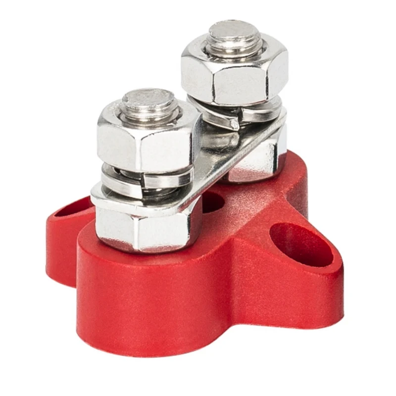 80-A-Sammelschiene mit 2 (M8) Bolzenklemmen