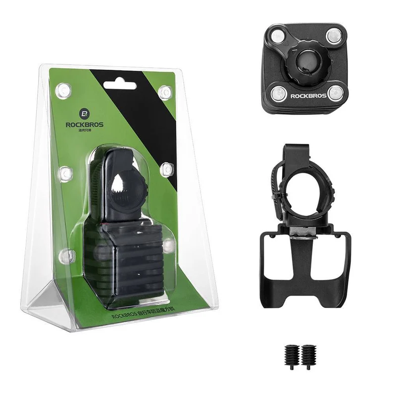 ROCKBROS Fahrradschloss Faltschloss 70 cm Lang Schwarz