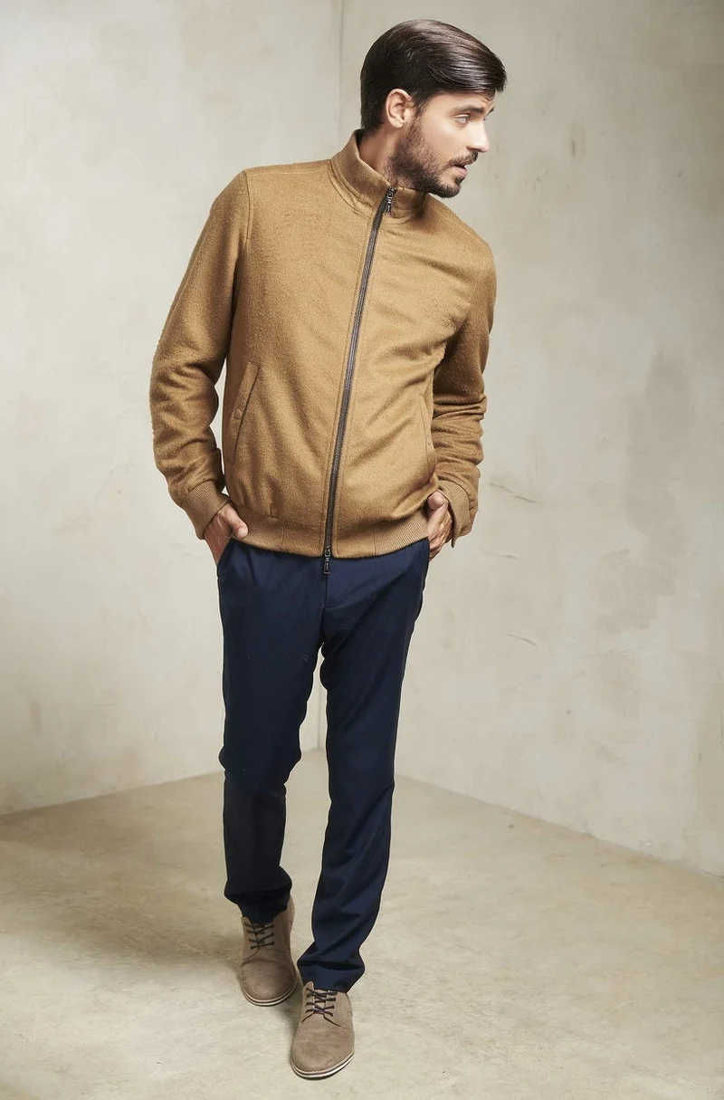 쿠나 | Bomberjacke NADRIAN aus Alpaka-Wolle – Herren의 필수품