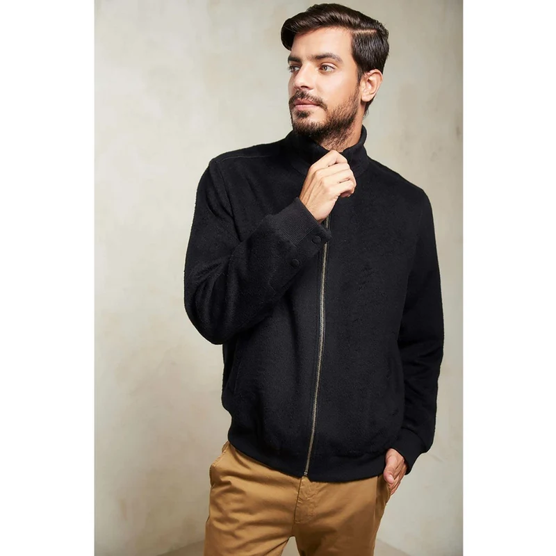 쿠나 | Bomberjacke NADRIAN aus Alpaka-Wolle – Herren의 필수품