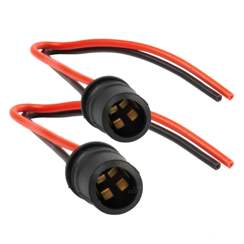 T10 Gummi-Standlichtlampenfassungen W5W / 2er-Pack