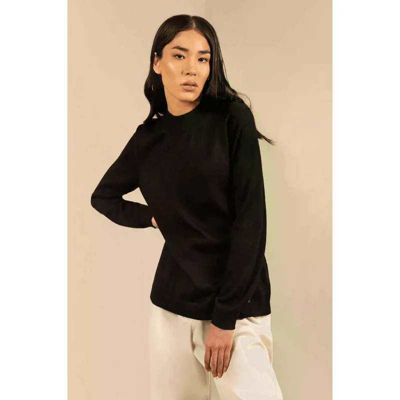 KUNA - Alpaka Damen Pullover Turtleneck - Anahi - 100% Baby-Alpaka