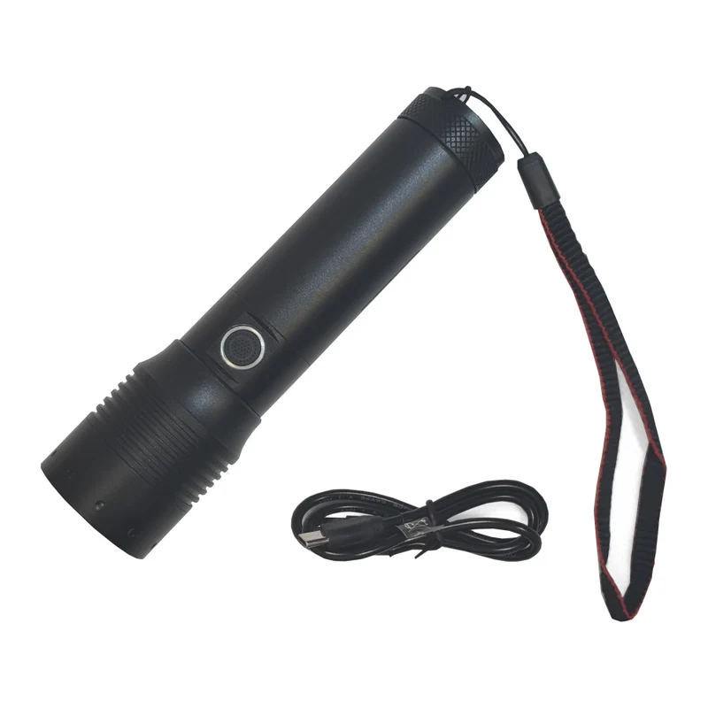 Leistungsstarkes wiederaufladbares LED-Blitzlicht / 800 Lumen