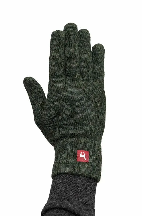 Apu Kuntur - Alpaka Fingerhandschuhe Uni – 100% Baby-Alpaka