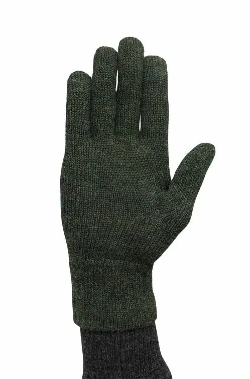 Apu Kuntur - Alpaka Fingerhandschuhe Uni – 100% Baby-Alpaka