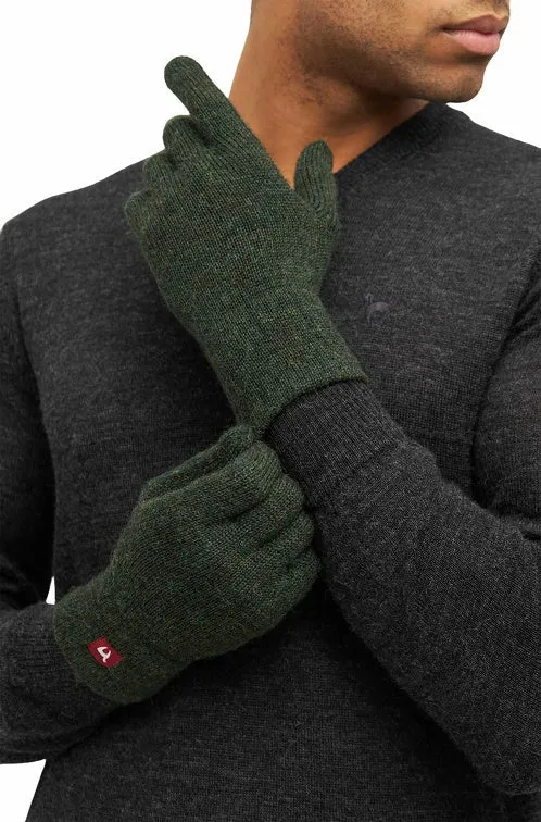 Apu Kuntur - Alpaka Fingerhandschuhe Uni – 100% Baby-Alpaka