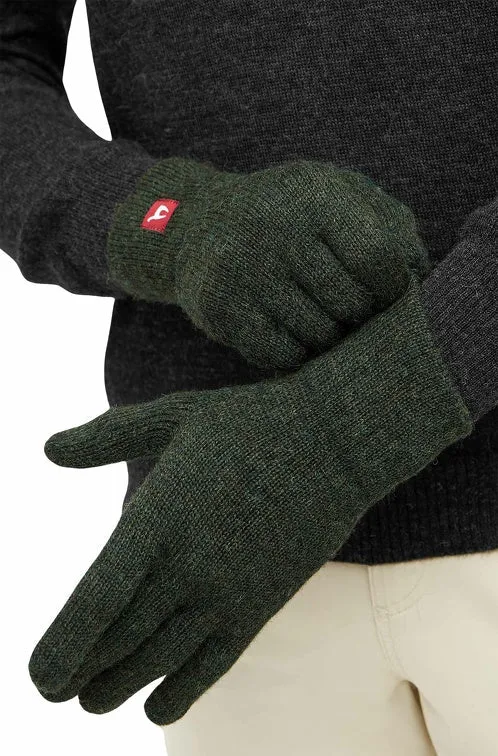 Apu Kuntur - Alpaka Fingerhandschuhe Uni – 100% Baby-Alpaka