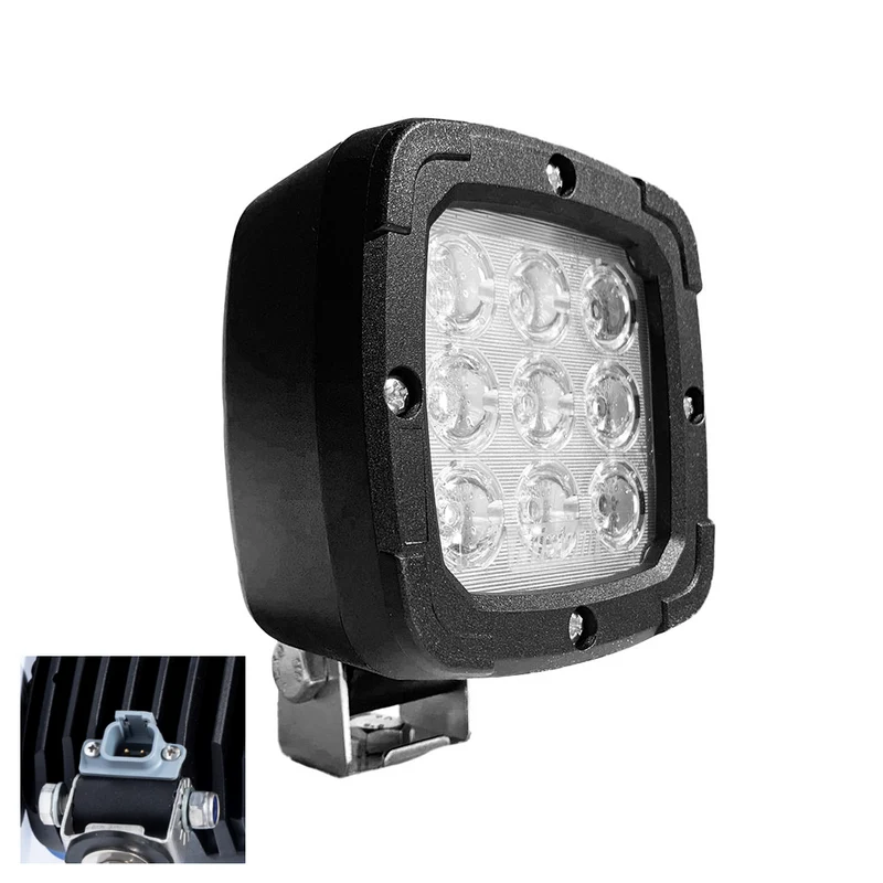 Fristom Premium LED-Arbeitsscheinwerfer 1800 Lumen mit Deutsch DT-Anschlussbuchse