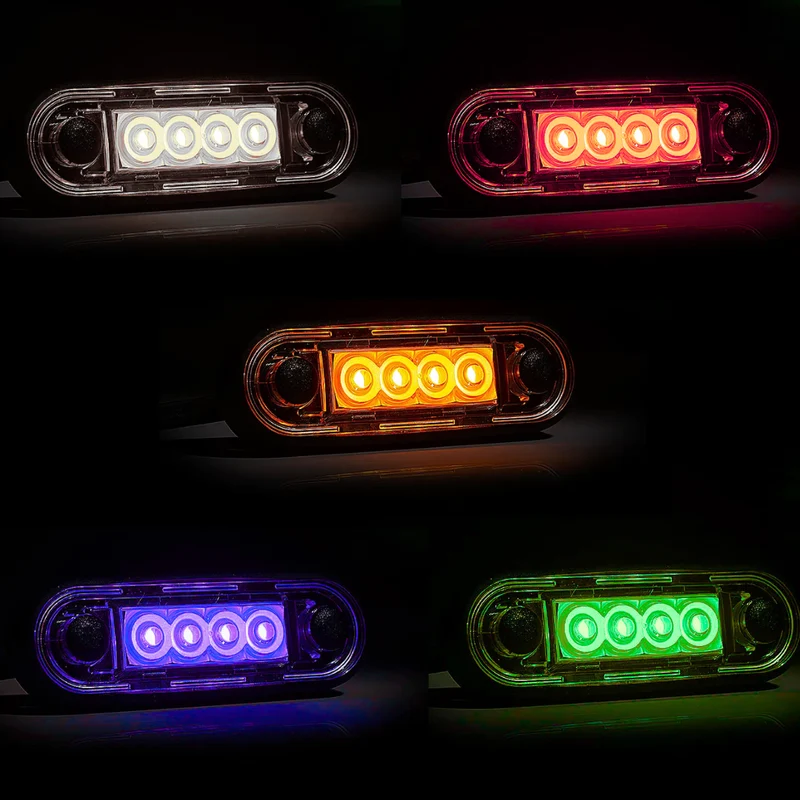 LED-Positionsleuchten mit getönter Linse