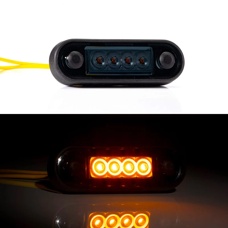 LED-Positionsleuchten mit getönter Linse