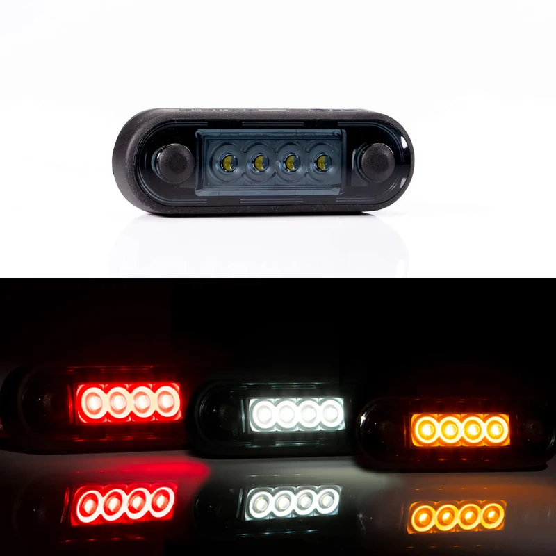 LED-Positionsleuchten mit getönter Linse