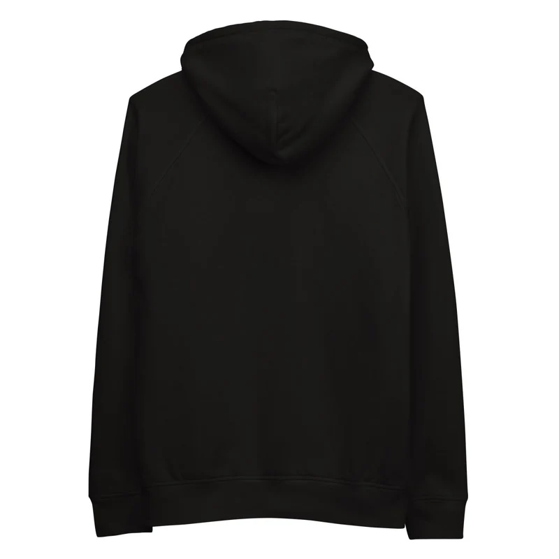 Deforestatioun 85% Bio Koteng 15% Recycléiert Polyester Unisex Pullover Hoodie