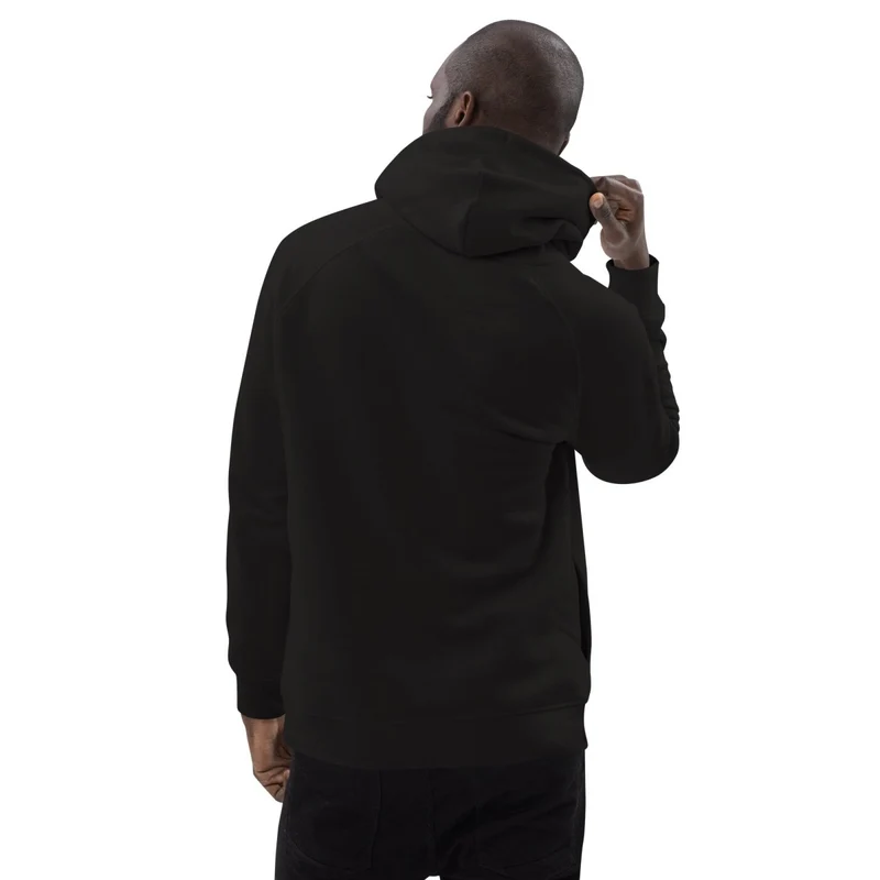 Deforestatioun 85% Bio Koteng 15% Recycléiert Polyester Unisex Pullover Hoodie