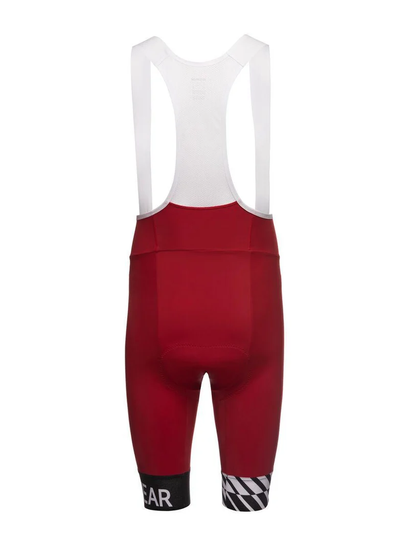 Gore Bike Wear Swiftride Optical Bib Shorts Mens utility red