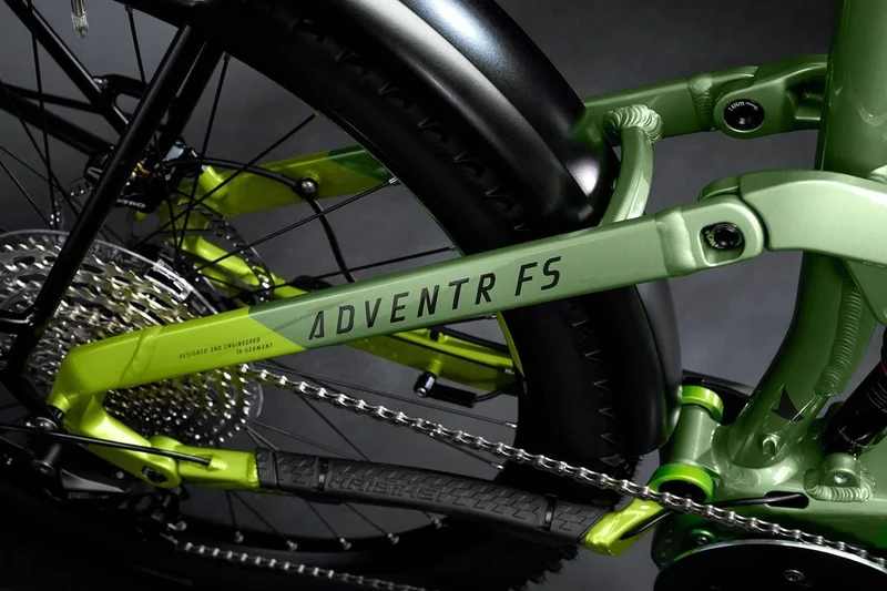 Haibike Adventr FS 8 Metal Green / Apple / Black